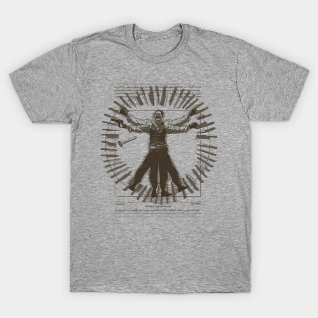 Vitruvian Killer v2 T-Shirt by ddjvigo